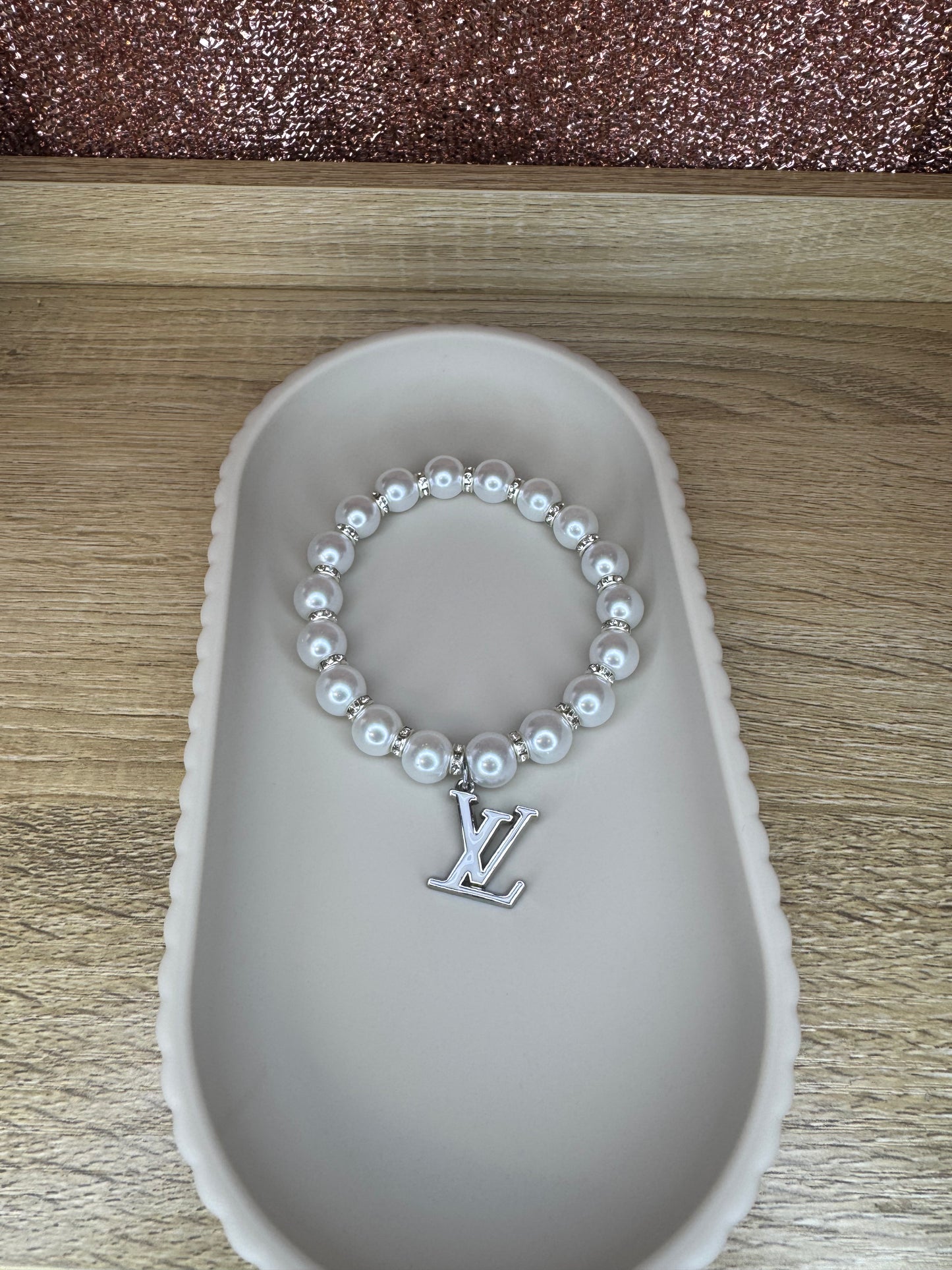 Luxury Pearl Charm Bracelet