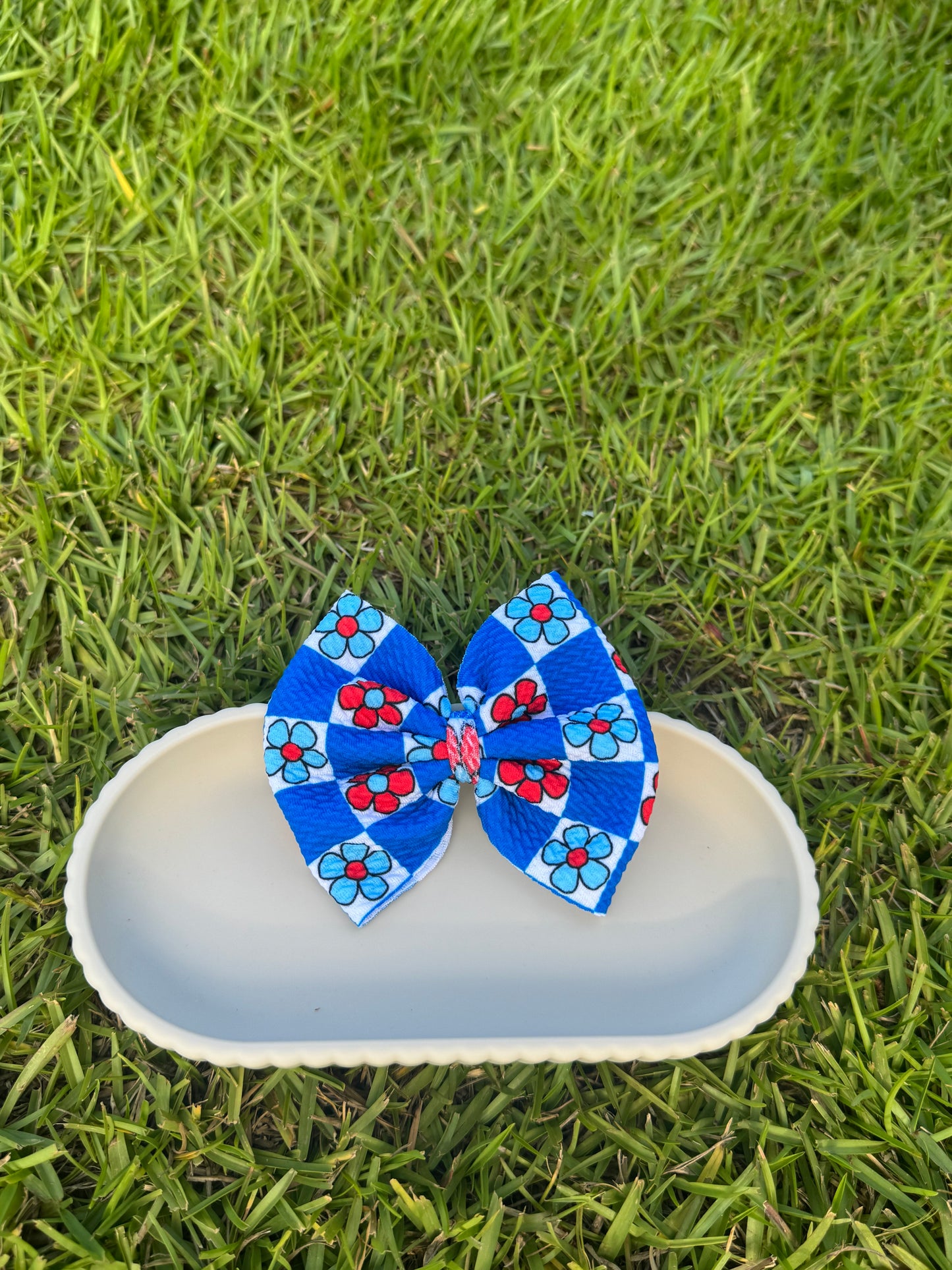 Red & Blue Floral