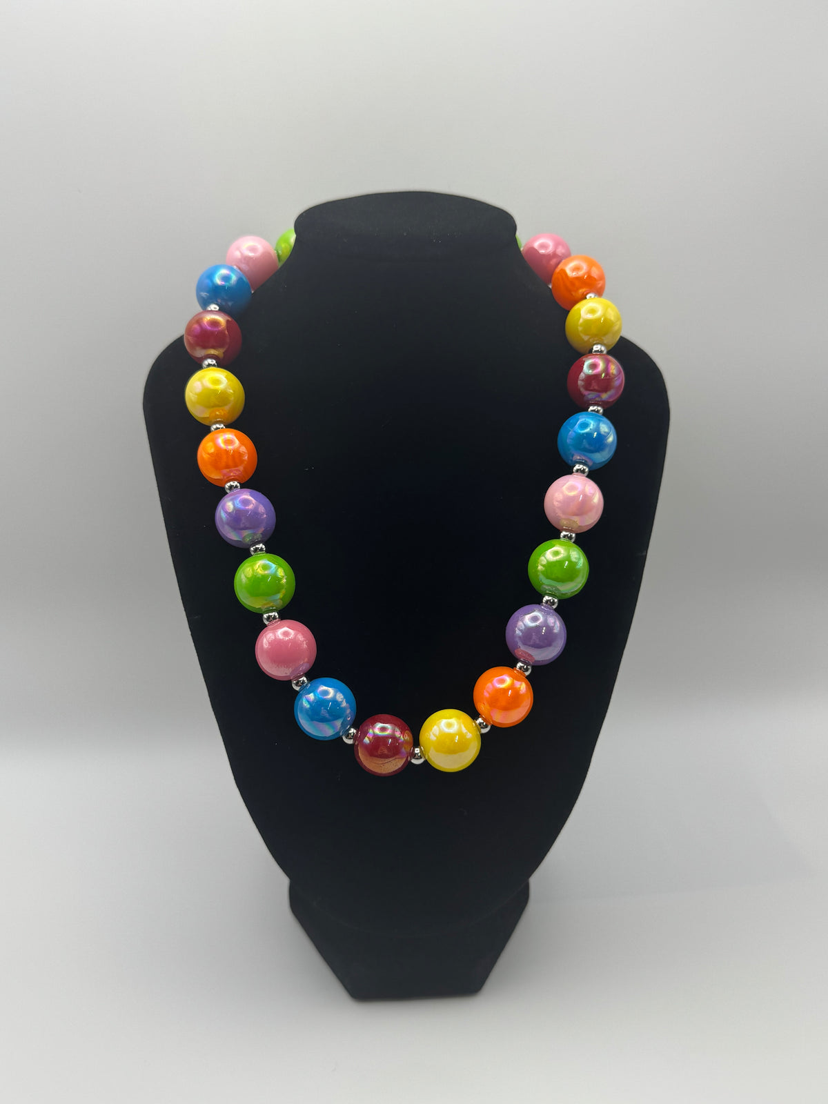 Bright Rainbow Necklace