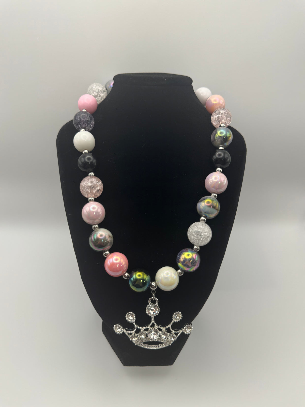 Midnight Princess Charm Necklace