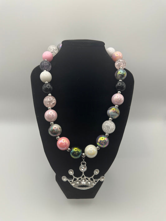 Midnight Princess Charm Necklace