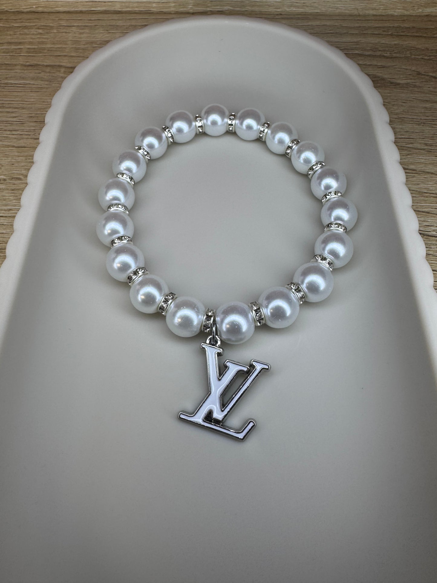 Luxury Pearl Charm Bracelet