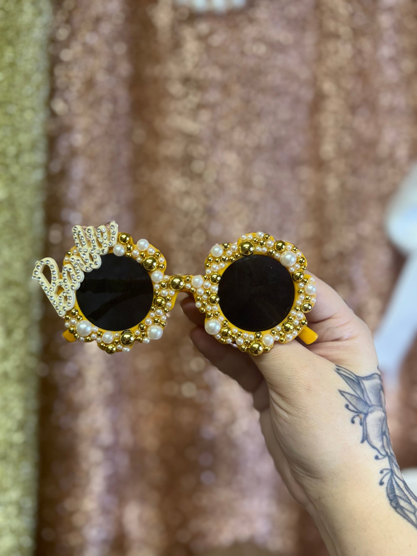 Gold Pearl Sunnies