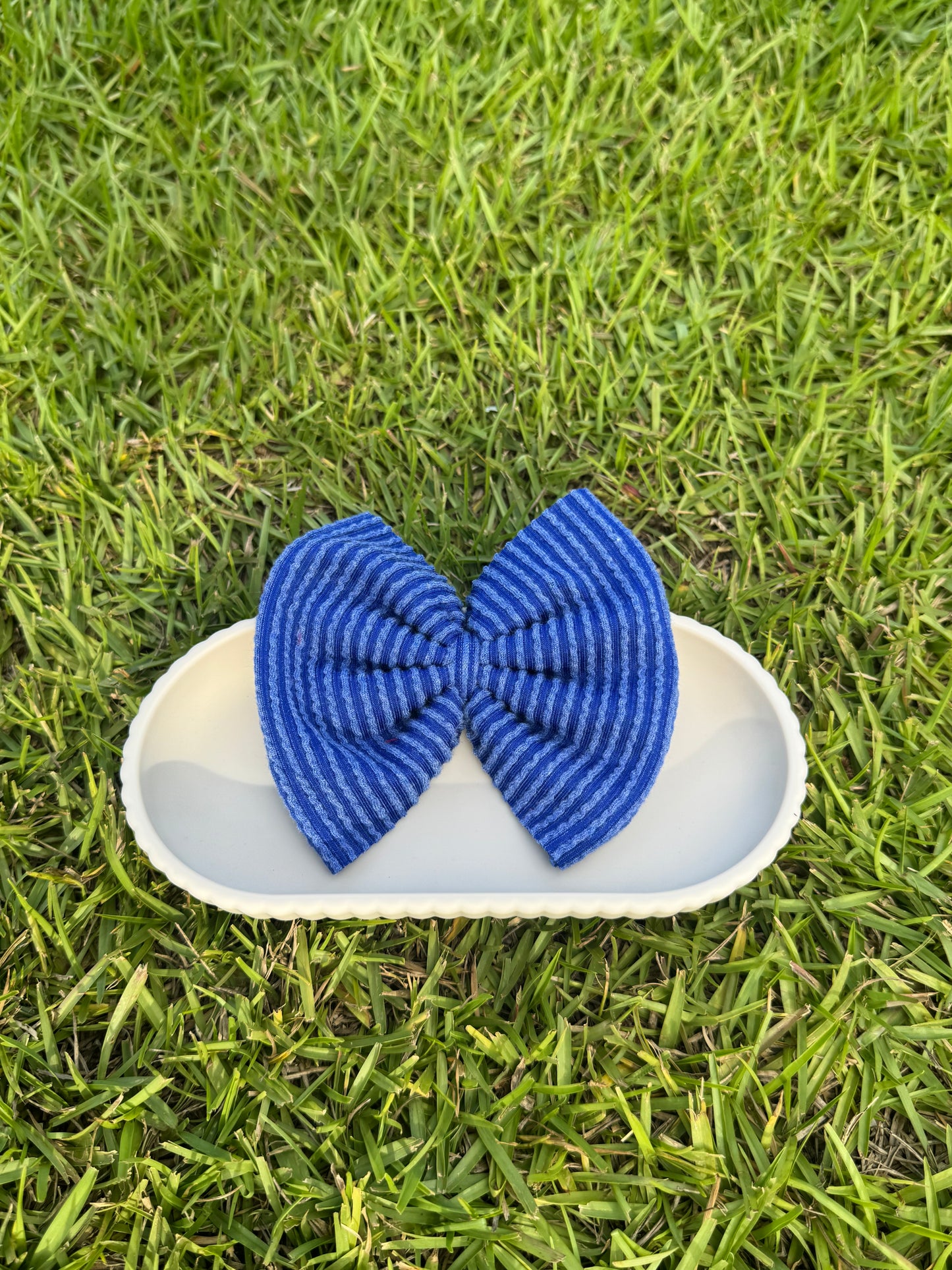 Blue Ribbed