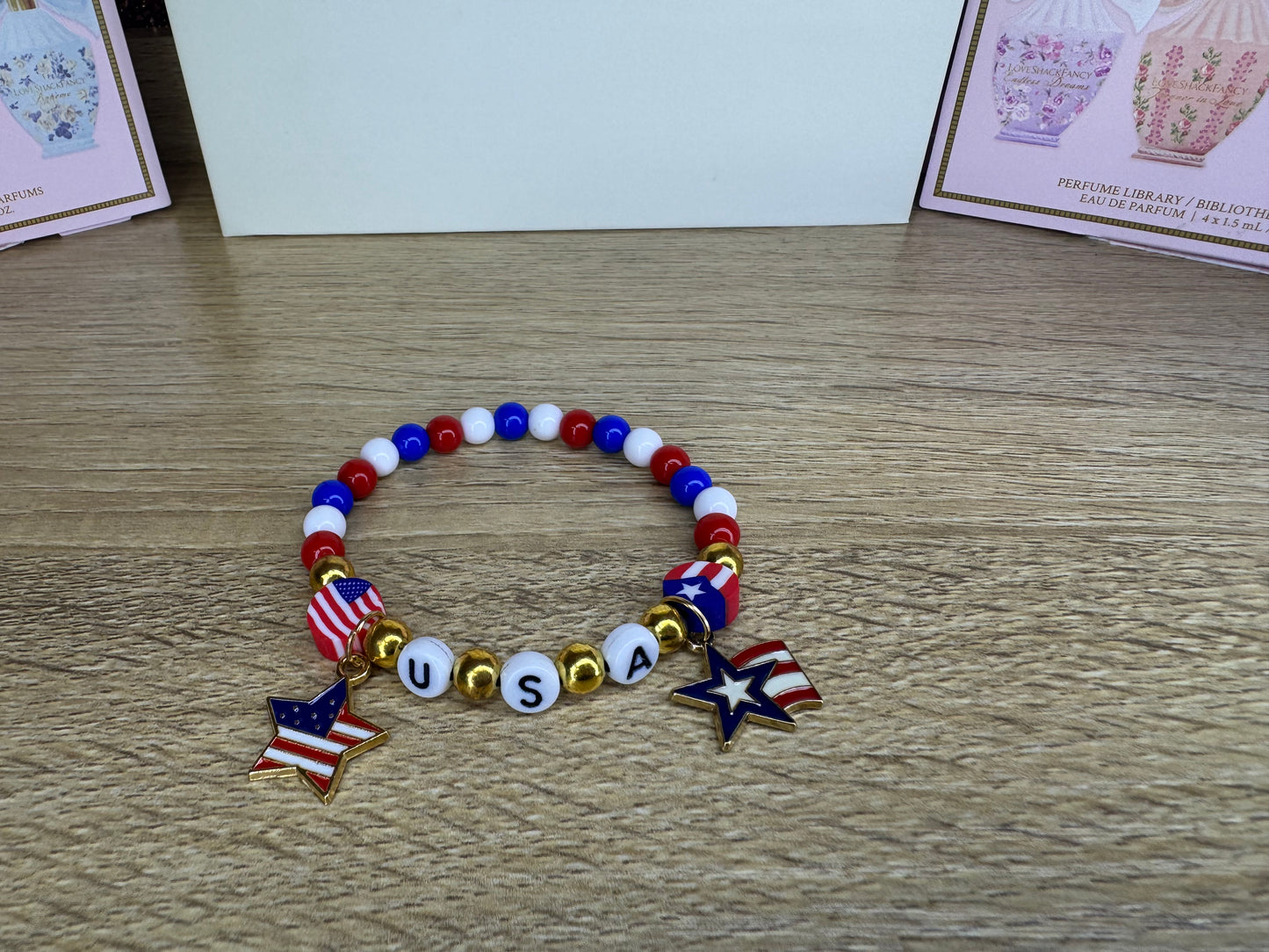 USA Charm Bracelet
